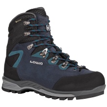 Lowa Hiking-Trekking Shoes Lavena Evo GTX (Velour leather, waterproof) navy blue/petrol Women