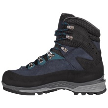 Lowa Hiking-Trekking Shoes Lavena Evo GTX (Velour leather, waterproof) navy blue/petrol Women