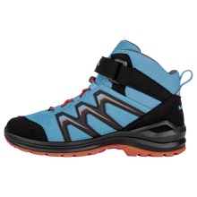 Lowa Hiking Shoes Maddox Mid GTX Junior (Textile/Synthetic, Waterproof) Blue/Orange Kids