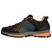 Lowa Walking Shoes Carezza GTX Low 2024 (Synthetic, Trekking, Waterproof) Anthracite Grey/Orange Men's