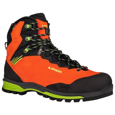 Lowa Hiking Shoes Cadin II Mid GTX (Approach, waterproof) orange/lime Men