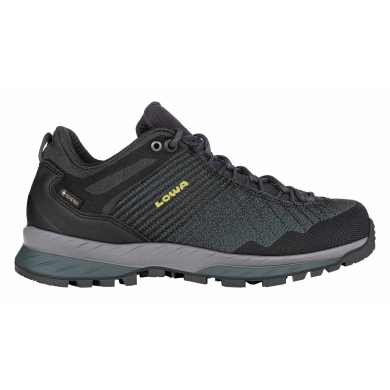 Lowa Hiking Shoes Carezza GTX Low (Trekking, Textile/Synthetic, Waterproof) Anthracite Grey/Petrol Ladies