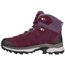 Lowa Hiking Shoes Corvara Mid GTX (Trekking, Suede/Textile, Waterproof) Grapefruit/Melon Ladies