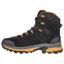 Lowa Hiking Shoes Corvara Mid GTX (Trekking, Suede/Textile, Waterproof) Black/Orange Men's