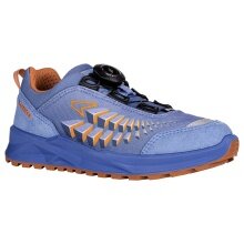 Lowa Hiking Shoes Ferrox Low GTX (Textile/Synthetic, waterproof) blue/orange Kids