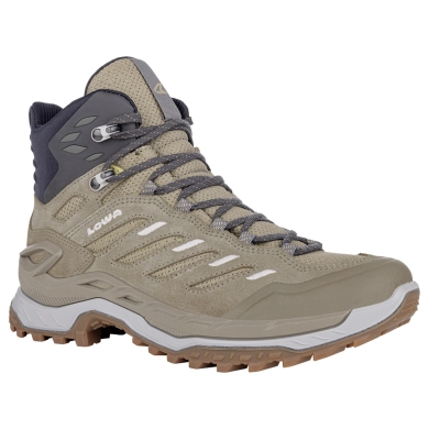 Lowa Hiking Shoes Innovo Mid (Suede/Textile) brown/grey Ladies