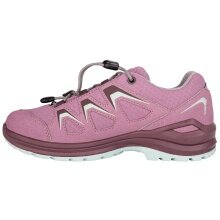 Lowa Hiking Shoes Innox Evo GTX LO (Textile/Synthetic, waterproof) orchid pink/jade green Girls