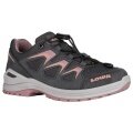 Lowa Hiking Shoes Innox Evo GTX LO (Textile/Synthetic, waterproof) graphite grey/pink Children