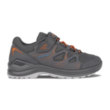 Lowa Innox Evo GTX Low Walking Shoes (Synthetic/Textile, waterproof) graphite grey/flame toddlers