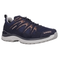 Lowa Hiking Shoes Innox Evo Low GTX (Outdoor-Fitness, Microfiber, waterproof) navy blue/redwood Women