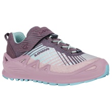 Lowa Hiking Shoes Merger GTX Junior Velcro (Multifunctional, waterproof, Velcro closure) pink/arctic blue toddlers