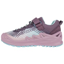 Lowa Hiking Shoes Merger GTX Junior Velcro (Multifunctional, waterproof, Velcro closure) pink/arctic blue toddlers