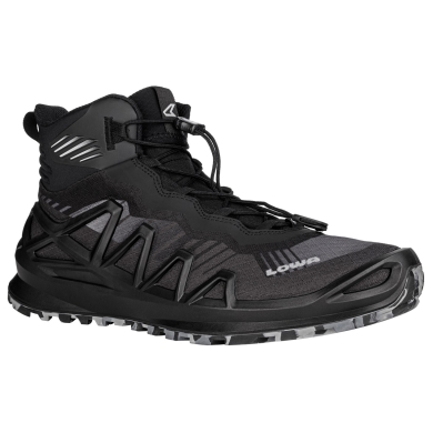 Lowa Hiking Shoes Merger Mid GTX (All-Terrain, Synthetic/Textile, waterproof) black Men