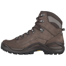 Lowa Hiking Shoes Renegade EVO Mid GTX (All-Terrain, Nubuck Leather, Waterproof) Espresso Brown/Sea Grass Men's