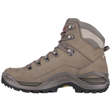 Lowa Hiking Shoes Renegade EVO Mid GTX (All-Terrain, Nubuck Leather, Waterproof) Stone Brown/Red Wood Men's