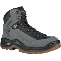 Lowa Hiking Boots Renegade Mid GTX (All-Terrain, Nubuck leather, waterproof) dark grey/black Men