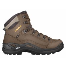 Lowa Hiking Boots Renegade Mid Wide GTX (All-Terrain, Nubuck leather, waterproof, wide) sepia brown Men