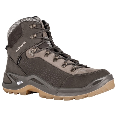 Lowa Renegade Warm Mid GTX 2024 Hiking Boots (Winter All-Terrain, waterproof) dark brown/clove Men's