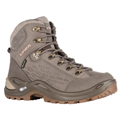 Lowa Hiking Boots Renegade Warm Mid GTX (Winter All-Terrain, waterproof) dark brown Women