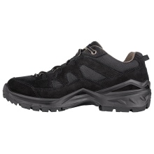 Lowa Walking Shoes Sirkos Evo Low GTX (Suede/Textile, waterproof) black/dune Men's