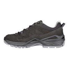 Lowa Hiking Shoes Sirkos Evo Low GTX (Suede/Textile, Waterproof) Anthracite Grey/Berry Ladies