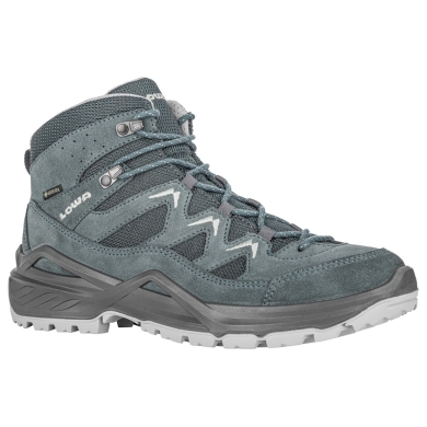 Lowa Hiking Shoes Sirkos Evo Mid GTX (waterproof) denim blue/grey Women