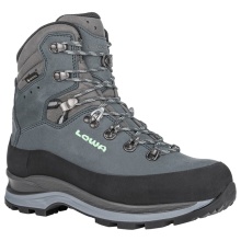 Lowa Hiking Shoes Tibet Evo GTX (Trekking, Nubuck Leather, Waterproof) Smoke Green/Jade Ladies