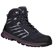 Lowa Trek Evo Mid GTX Hiking Shoes (Trekking, Synthetic/Textile, Waterproof) navy blue/berry Ladies