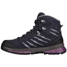 Lowa Trek Evo Mid GTX Hiking Shoes (Trekking, Synthetic/Textile, Waterproof) navy blue/berry Ladies