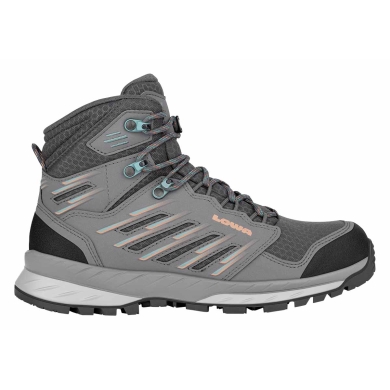 Lowa Trek Evo Mid GTX Hiking Shoes (Trekking, Synthetic/Textile, Waterproof) Grey/Arctic Ladies