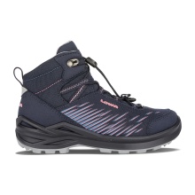 Lowa Hiking Shoes Zirrox GTX MID Junior (Multifunction, waterproof) navy blue/pink Youth