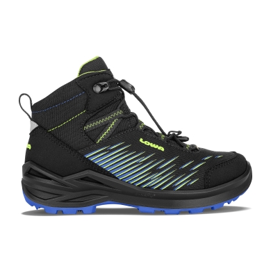 Lowa Hiking Shoes Zirrox GTX MID Junior (Multifunction, waterproof) black/lime green Youth