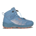 Lowa Hiking Shoes Zirrox GTX MID Junior (Multifunction, waterproof) sky blue/orange Kids