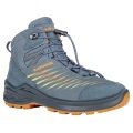 Lowa Hiking Shoes Zirrox II GTX MID Junior (Multifunctional, waterproof) petrol/mango children