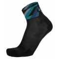 Lowa Hiking Sock ATR Ankle (Polyamide) black/blue-green - 1 Pair