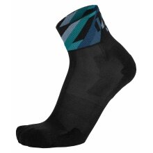 Lowa Hiking Sock ATR Ankle (Polyamide) black/blue-green - 1 Pair