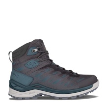 Lowa Hiking Shoes Ferrox Mid GTX (All-Terrain, Synthetic, Waterproof) Anthracite Gray/Smoke Green Women