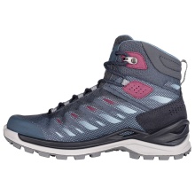 Lowa Hiking Shoes Ferrox Mid GTX (All-Terrain, Synthetic, Waterproof) Navy Blue/Ice Blue Women