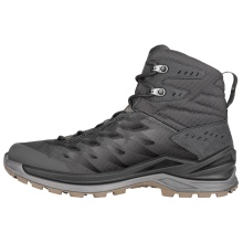 Lowa Hiking Shoes Ferrox Mid GTX (Multifunction, Textile/Synthetic, waterproof) anthracite grey/brown Men