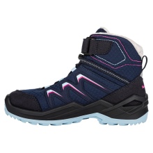 Lowa Winter Shoes Maddox Warm GTX Kid (waterproof) navy blue/berry Children