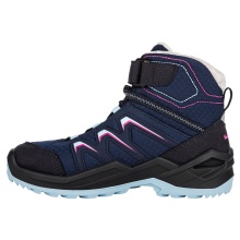 Lowa Winter Shoes Maddox Warm GTX Kid (waterproof) navy blue/berry Children