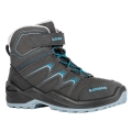 Lowa Winter Shoes Maddox Warm GTX Kid (waterproof) graphite/aquamarine Children