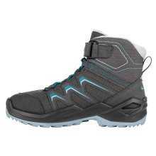 Lowa Winter Shoes Maddox Warm GTX Kid (waterproof) graphite/aquamarine Children