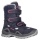 Lowa Winter Shoes Milo Evo GTX High (Textile/Synthetic, waterproof) navy blue/berry Children