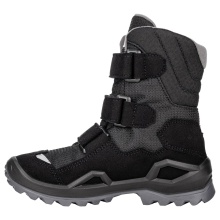 Lowa Winter Shoes Milo Evo GTX High (Textile/Synthetic, waterproof) black/grey Children