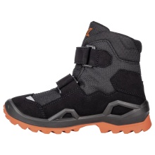 Lowa Winter Shoes Milo Evo Mid GTX (Textile/Synthetic, waterproof) black/orange Children