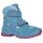 Lowa Winter Shoes Milo Evo Mid GTX (Textile/Synthetic, waterproof) turquoise/fuchsia Children