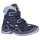 Lowa Winter Shoes Milo Evo Mid GTX (Textile/Synthetic, waterproof) navy blue/lavender Children