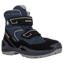 Lowa Winter Shoes Milo GTX (waterproof) black/navy blue Kids