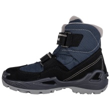 Lowa Winter Shoes Milo GTX (waterproof) black/navy blue Kids